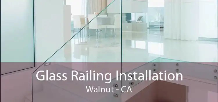 Glass Railing Installation Walnut - CA